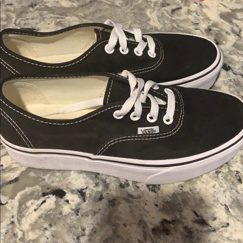 Authentic Platform Vans